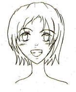 anime girl portrait