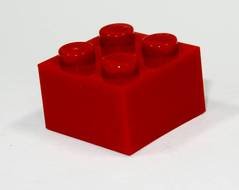 LEGO Brick red