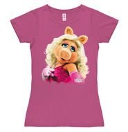 Frauen T Shirt Miss Piggy Muppet Show Portrait