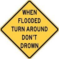 flood, Warning Sign