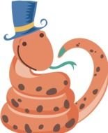 Road Clip Art Snake drawing