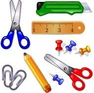 Cartoon School Supplies N2