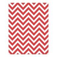 Red And White Chevron Pattern