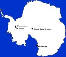 Vinson Massif Antarctica Map