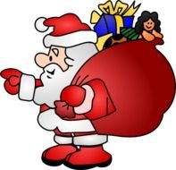 Santa Claus Clip Art N119