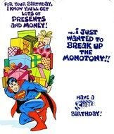 superman for birthday