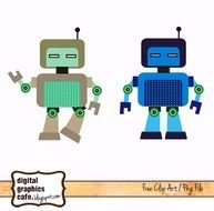 Robot Clip Art Free N7