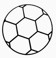 Coloriage De Ballon Football