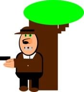 Cartoon Cowboy Clip Art N28