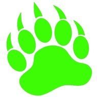 Bear Paw Print Logo N6