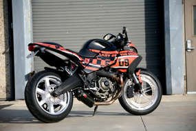 Buell Custom bike drawing