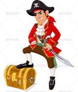 Cartoon Pirate N9