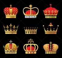 King Wealth Symbol Tinkytyler Stock Photos Graphics
