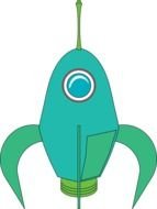 Rocket Clip Art N52