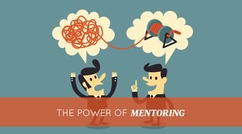 the power of Mentoring people drawing