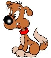 Cute Cartoon Puppy Clip Art N7