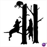 Coon Hunting Decals