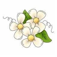 Cartoon Spring Flower Clip Art N7