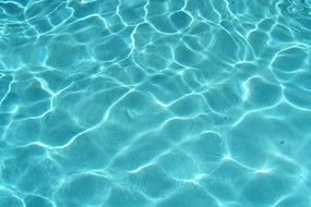 transparent water in the pool as a picture for clipart