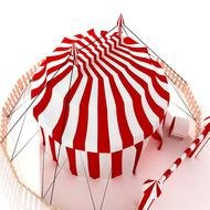Circus Tent Border drawing