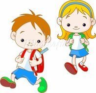 Cute Kid Clip Art