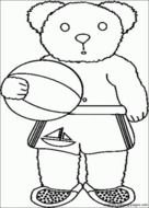 Beach Ball Coloring Page N7