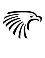 Black And White Hawks Logo