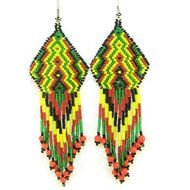 Native American Pow WoW Beaded Earrings