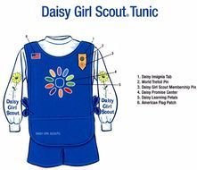 uniform for girl scout as a picture for clipart