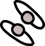 Pair Clip Art drawing