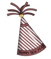 Happy New Year Party Hats N4