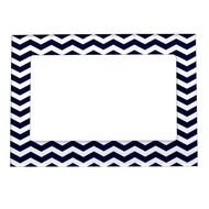 Navy Blue Chevron Pattern