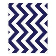 Navy Blue Chevron N2