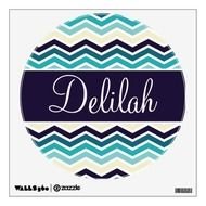 Navy Blue Chevron N4