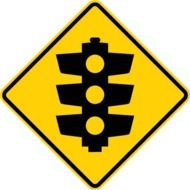 Traffic Light Ahead Sign N5