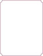 white sheet in purple frame