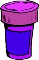 purple pill bottle
