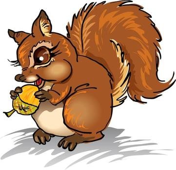 Squirrel Clip Art N62