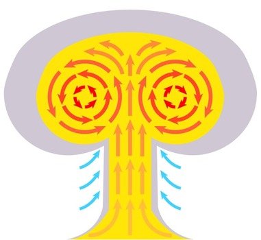 Mushroom Cloud Clip Art N6