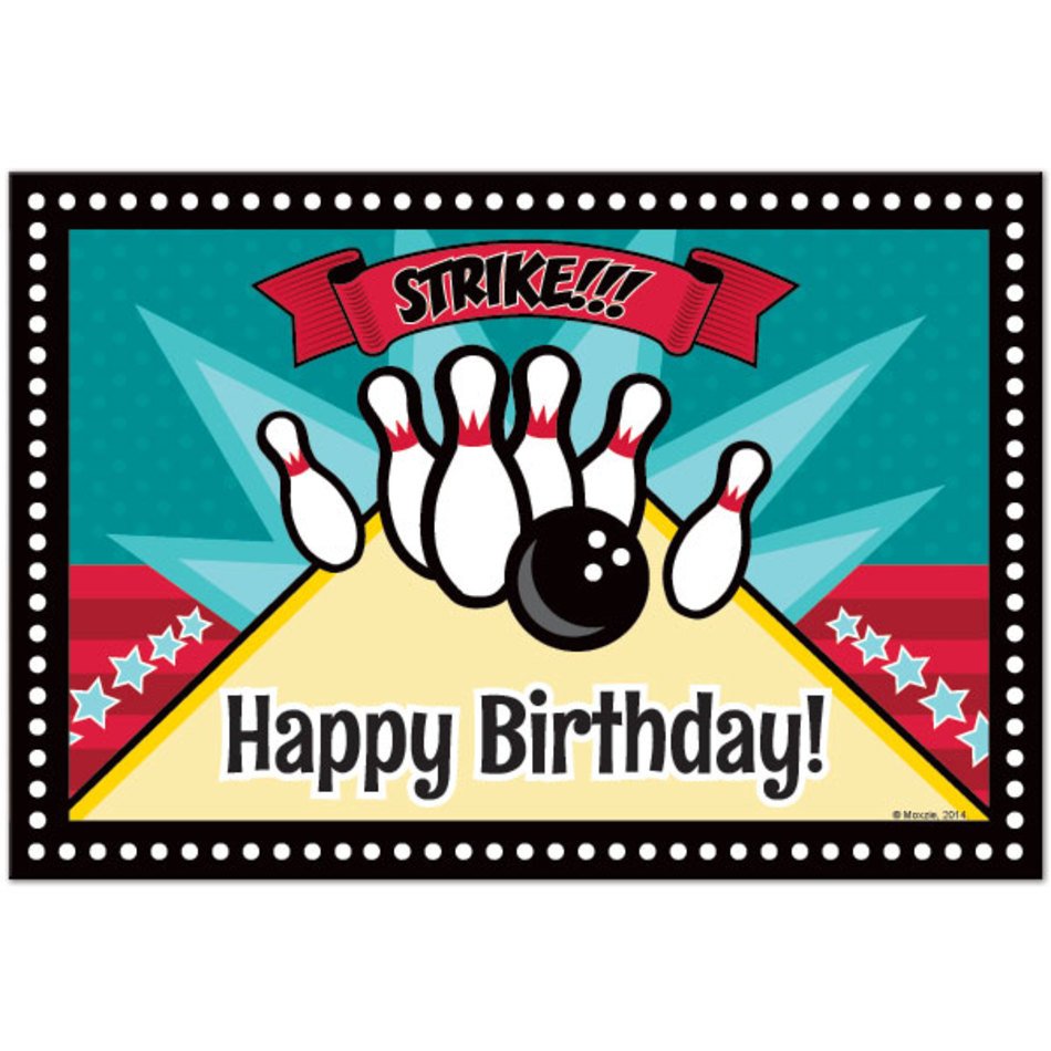 Bowling Party Sign