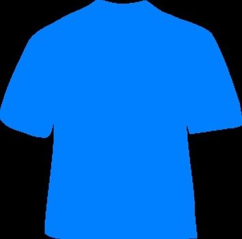 Blue Shirt Clip Art N11