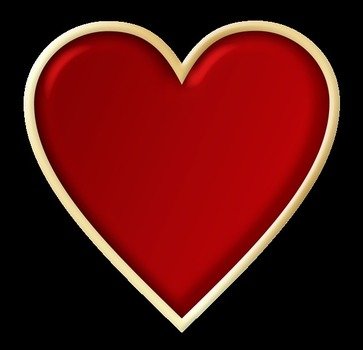 Red Heart Clip Art N85