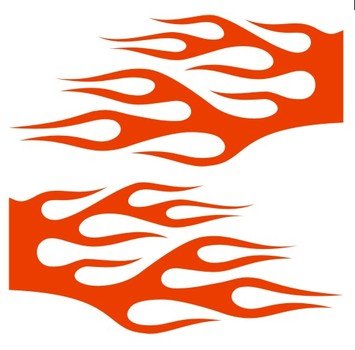 Tribal Flame Graphics N5