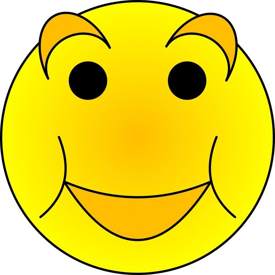 yellow Smiley Face drawing nice