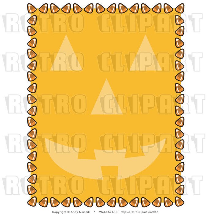 Candy Corn Border Clip Art Free Christmas Stationery View