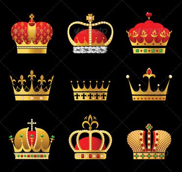 King Wealth Symbol Tinkytyler Stock Photos Graphics