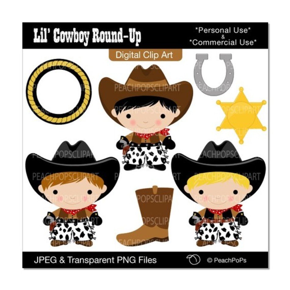 Cowboy Clip Art N57