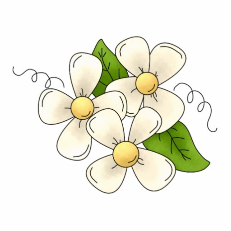 Cartoon Spring Flower Clip Art N7