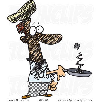 Cartoon Frying Pan N5