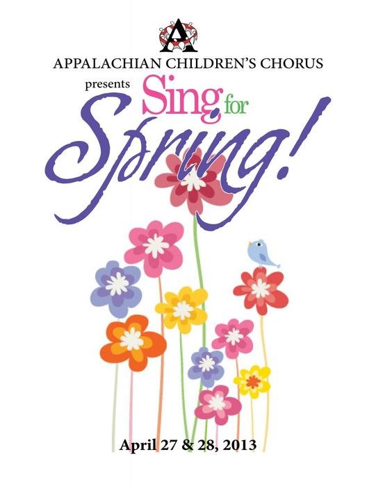 Spring Graphic as the inscription in the picture